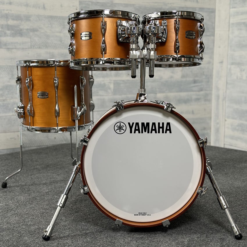 Used Yamaha Recording Custom 4pc Jazz Drum Set Real Wood - Drum Center Of Portsmouth