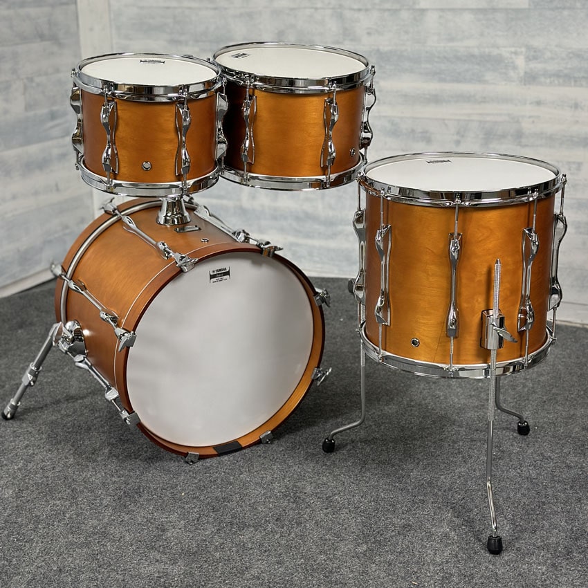 Used Yamaha Recording Custom 4pc Jazz Drum Set Real Wood - Drum Center Of Portsmouth
