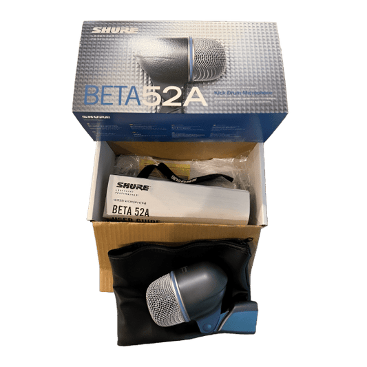 Used Shure Beta 52A Bass Drum Microphone - Mint - Drum Center Of Portsmouth