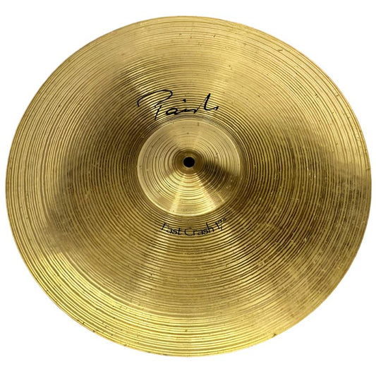 Used Paiste Signature Fast Crash Cymbal 17" - Good - Drum Center Of Portsmouth
