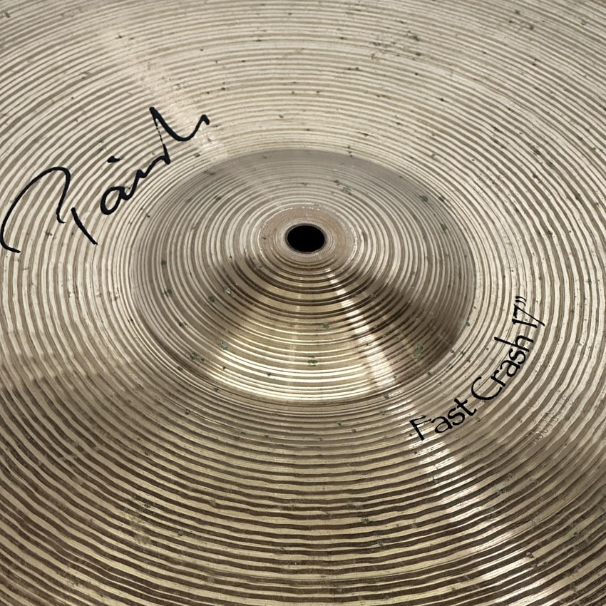 Used Paiste Signature Fast Crash Cymbal 17" - Good - Drum Center Of Portsmouth