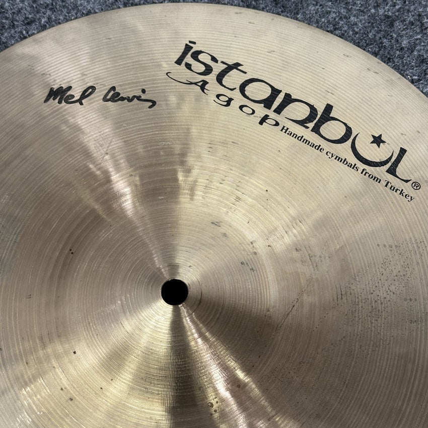 Used Istanbul Agop Mel Lewis Hi Hat Cymbals 14" - Good - Drum Center Of Portsmouth