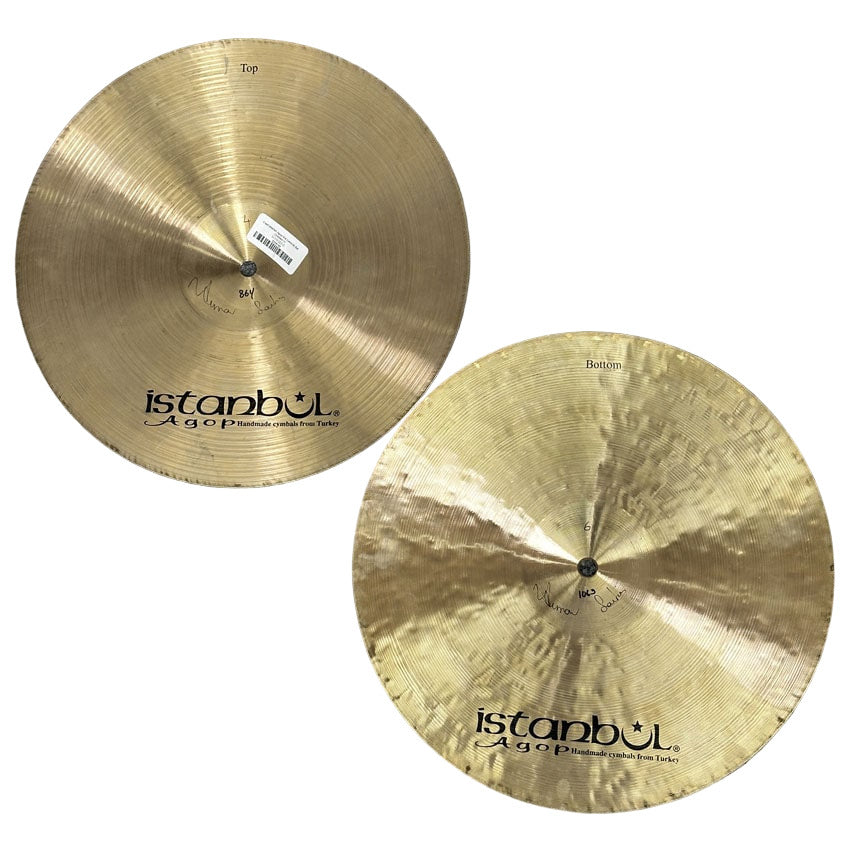 Used Istanbul Agop Mel Lewis Hi Hat Cymbals 14" - Good - Drum Center Of Portsmouth