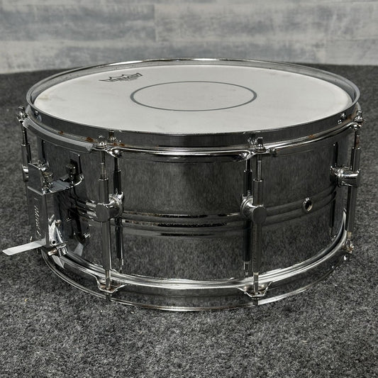Used Mapex Mars Steel Snare Drum 14x6.5 - Good - Drum Center Of Portsmouth