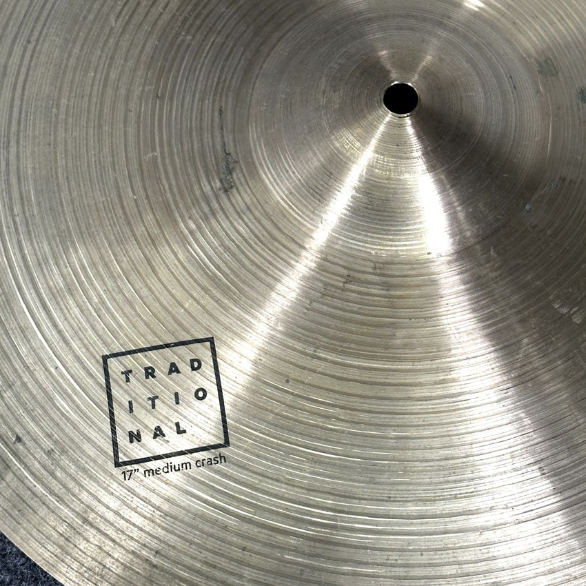 Used Istanbul Agop Medium Crash Cymbal 17" - Good - Drum Center Of Portsmouth