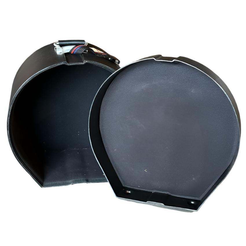 Used Humes & Berg Enduro Snare Drum Case Foam Lined 14x8 Black - Good - Drum Center Of Portsmouth