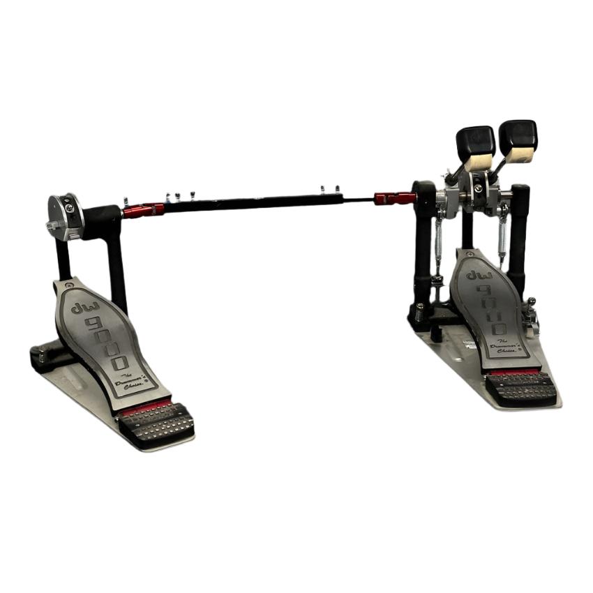 Used DW 9000 Double Bass Drum Pedal w/ Bag - Very Good - Drum Center Of Portsmouth