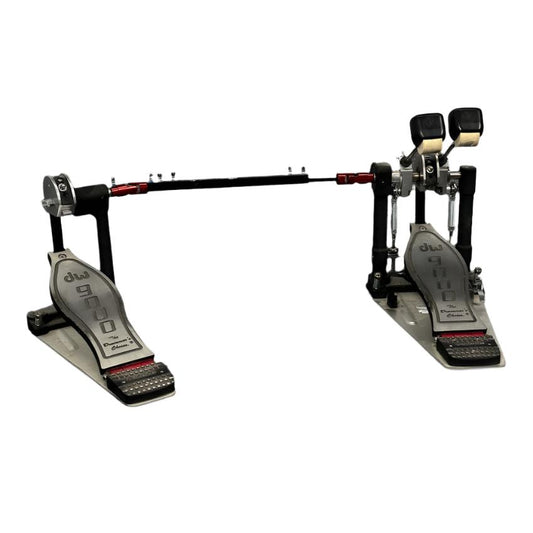 Used DW 9000 Double Bass Drum Pedal w/ Bag - Very Good - Drum Center Of Portsmouth