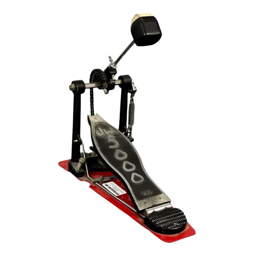 Used DW 5000 Single Chain Single Bass Drum Pedal - Good - Drum Center Of Portsmouth