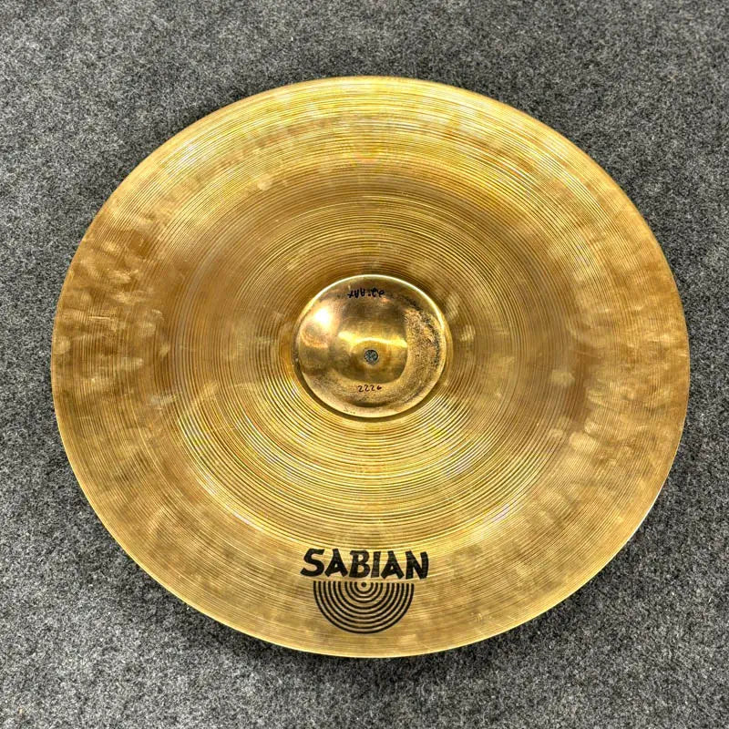 Used Sabian Prototype AAX Crash Ride Cymbal 22" 2226 grams - Very Good - Drum Center Of Portsmouth