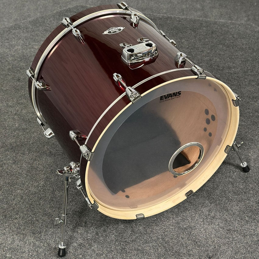 Used Pearl Export 9pc Drum Set Wine Red - Very Good - Drum Center Of Portsmouth