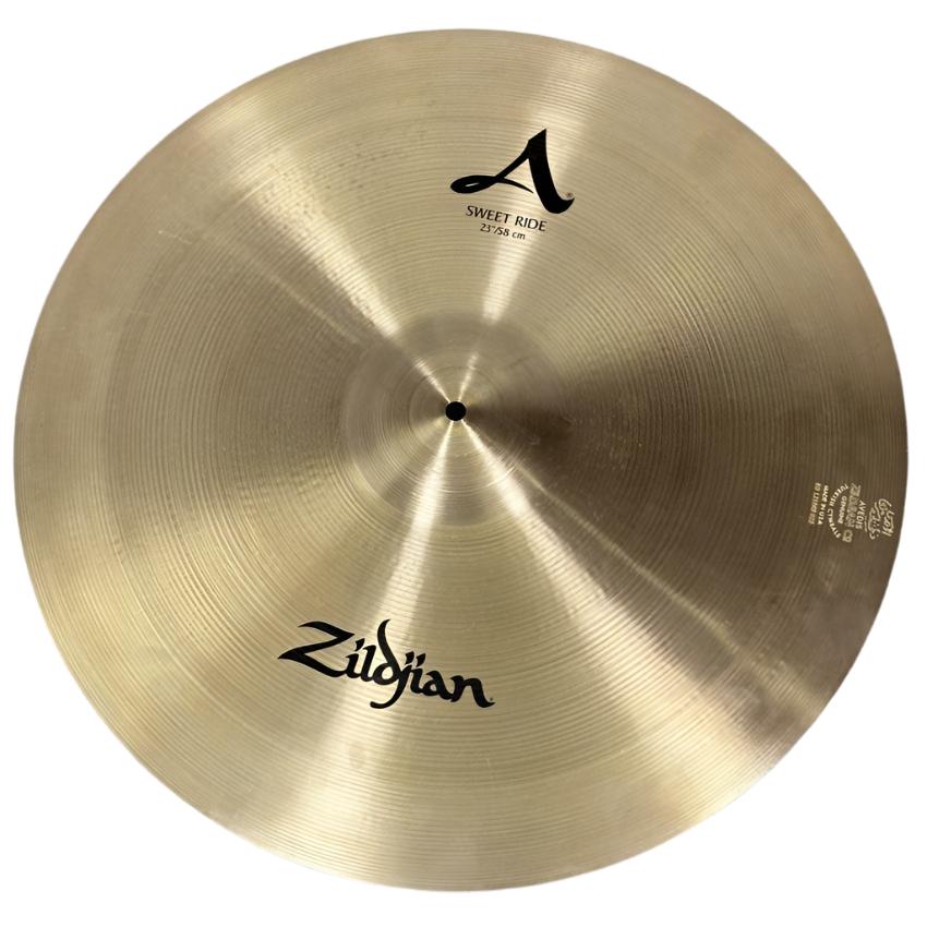 Used Zildjian A Sweet Ride Cymbal 23" - Excellent - Drum Center Of Portsmouth