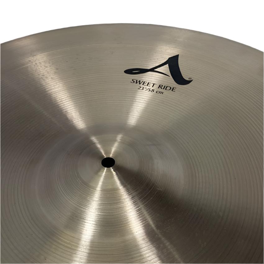 Used Zildjian A Sweet Ride Cymbal 23" - Excellent - Drum Center Of Portsmouth
