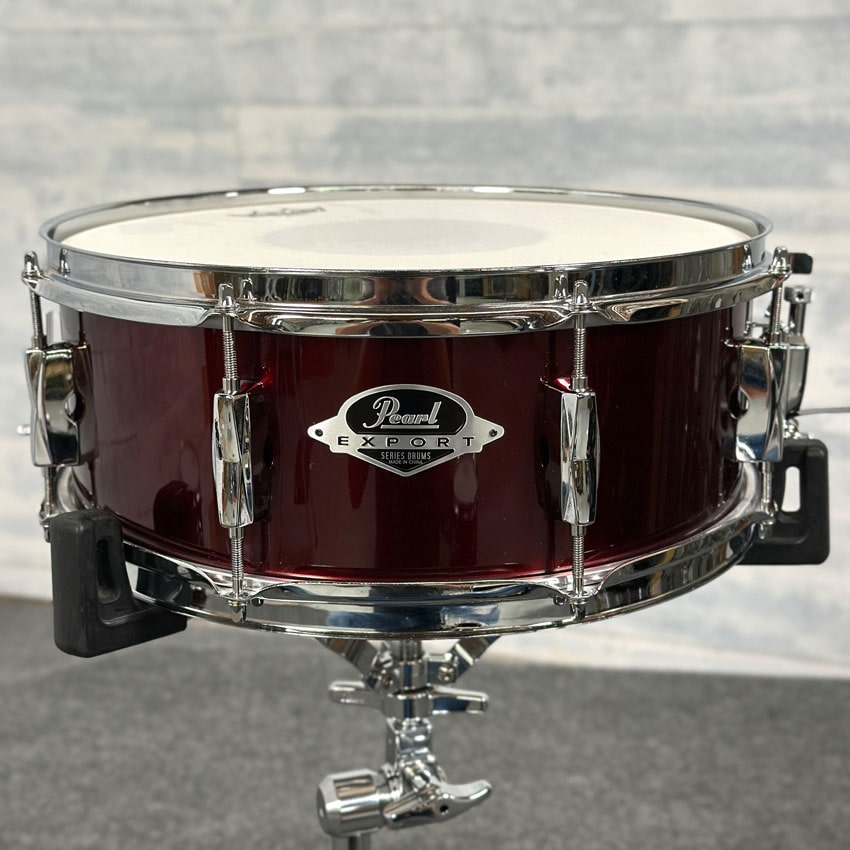 Used Pearl Export 9pc Drum Set Wine Red - Very Good - Drum Center Of Portsmouth
