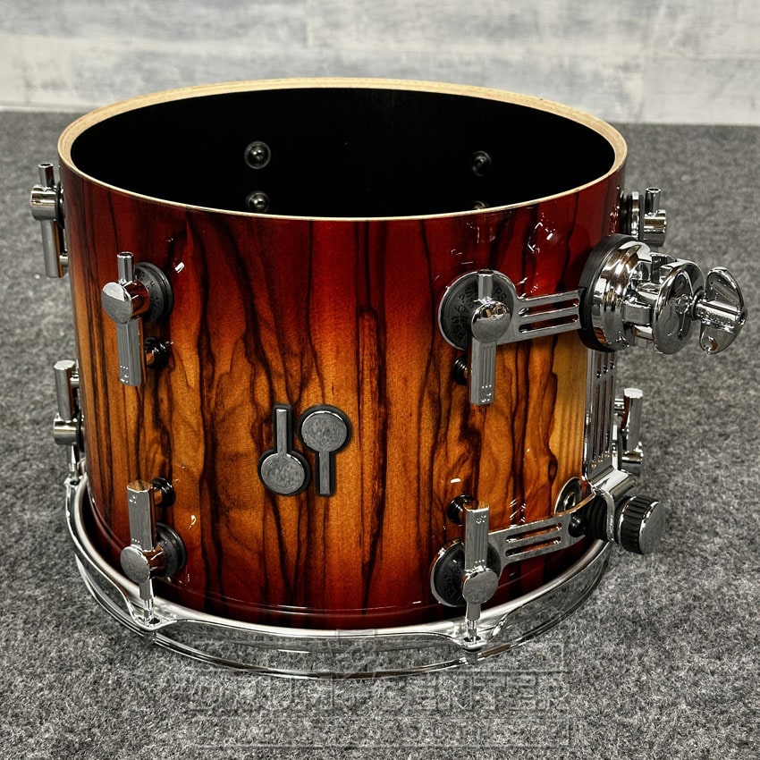 Sonor SQ2 Beech 5pc Drum Set Red Burst over African Marble Fade Gloss