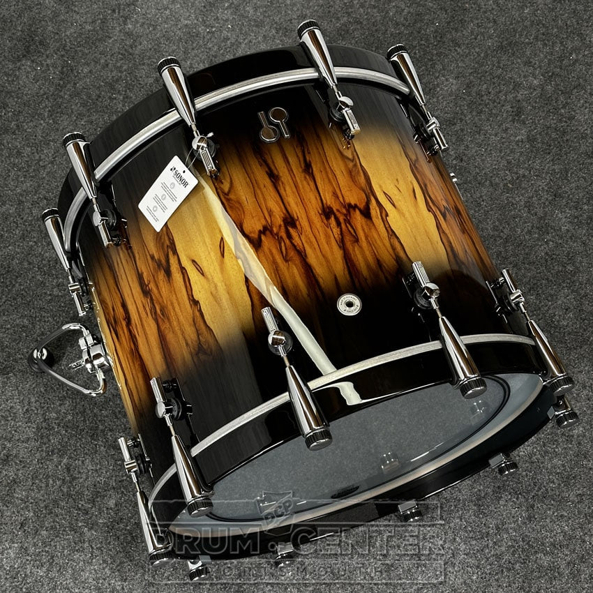 Sonor SQ2 Beech 5pc Drum Set Black Burst over African Marble Fade Gloss