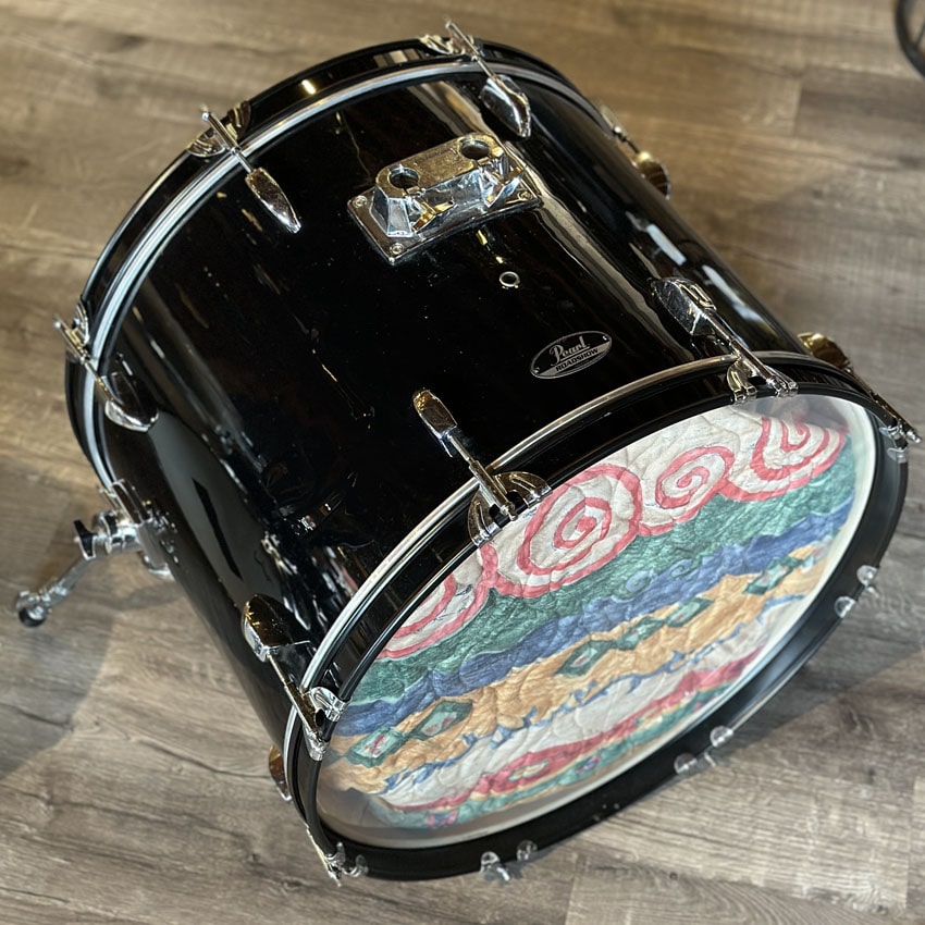 Used Pearl Roadshow 5pc Drum Set Piano Black - Good - Drum Center Of Portsmouth