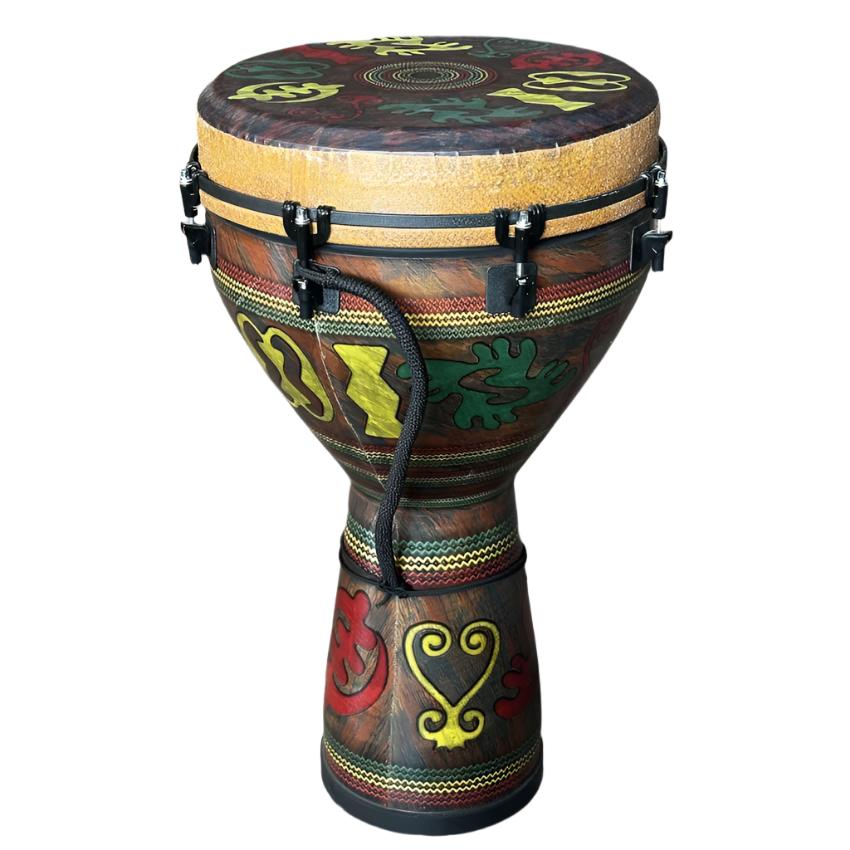 Used Remo Mondo Djembe 14x25 Leon Mobley Signature - Very Good - Drum Center Of Portsmouth