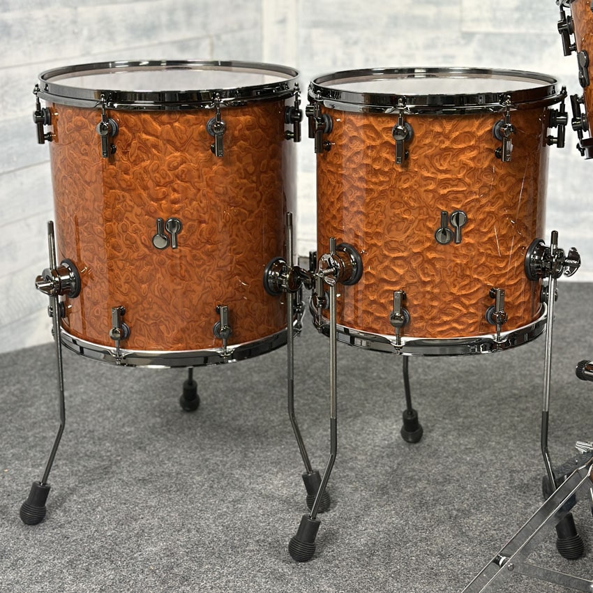 Sonor SQ2 Beech 5pc Drum Set Mountain Burl Gloss - Drum Center Of Portsmouth