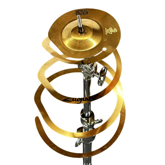 Used Zildjian Spiral Stacker Cymbal 10" - Very Good - Drum Center Of Portsmouth