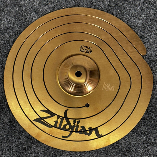 Used Zildjian Spiral Stacker Cymbal 10" - Very Good - Drum Center Of Portsmouth