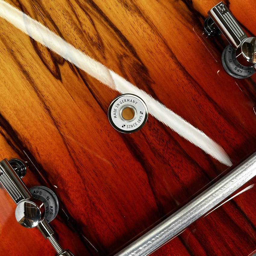 Sonor SQ2 Maple 3pc Drum Set Red Burst over African Marble Fade Gloss - Drum Center Of Portsmouth