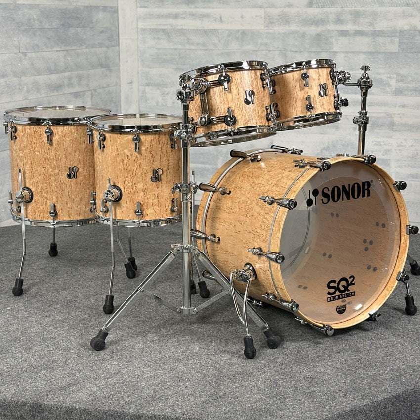 Sonor SQ2 Beech 5pc Drum Set Scandinavian Birch Semi Gloss - Drum Center Of Portsmouth