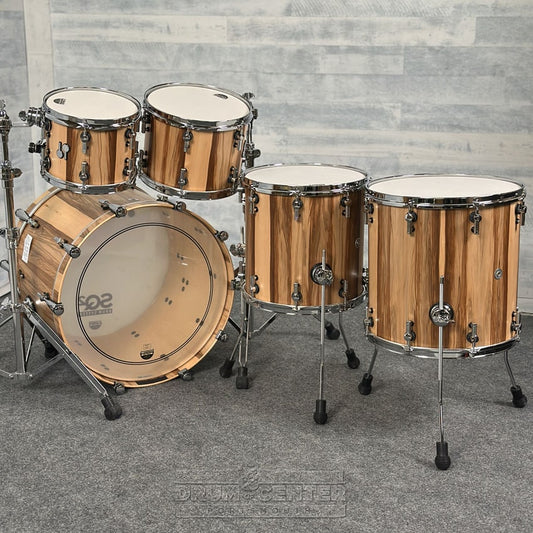 Sonor SQ2 Maple 5pc Drum Set American Walnut Semi Gloss - Drum Center Of Portsmouth