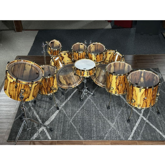 Sonor SQ2 Beech 10pc Drum Set African Marble Gloss - Drum Center Of Portsmouth
