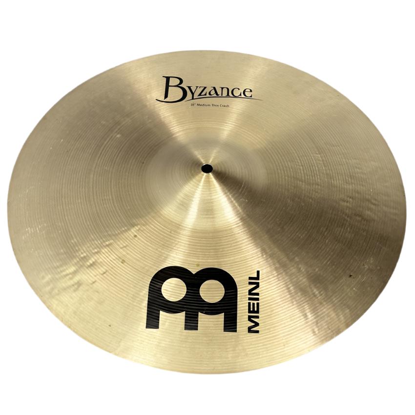 Used Meinl Byzance Med Thin Crash Cymbal 18" - Very Good - Drum Center Of Portsmouth