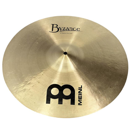 Used Meinl Byzance Med Thin Crash Cymbal 18" - Very Good - Drum Center Of Portsmouth