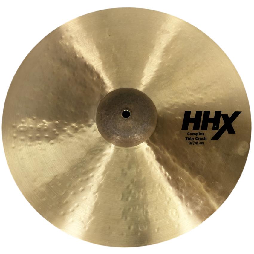 Used Sabian HHX Complex Thin Crash Cymbal 16" - Excellent - Drum Center Of Portsmouth