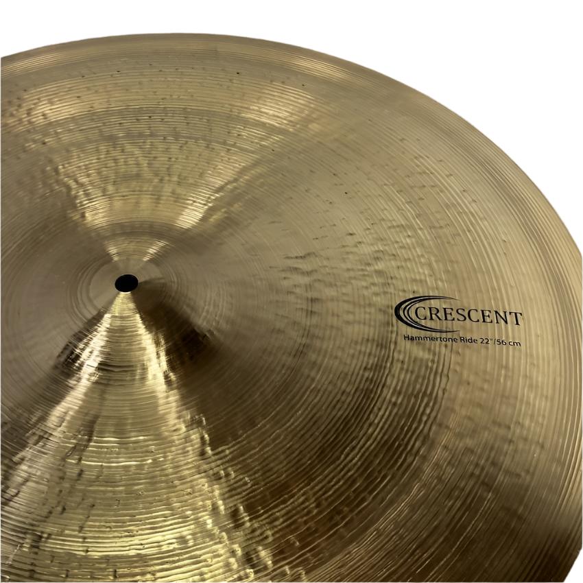 Used Sabian Crescent Hammertone Ride Cymbal 22" - Excellent - Drum Center Of Portsmouth