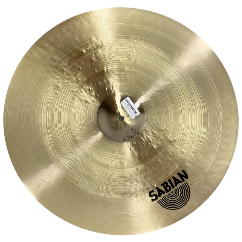 Used Sabian Crescent Hammertone Ride Cymbal 22" - Excellent - Drum Center Of Portsmouth