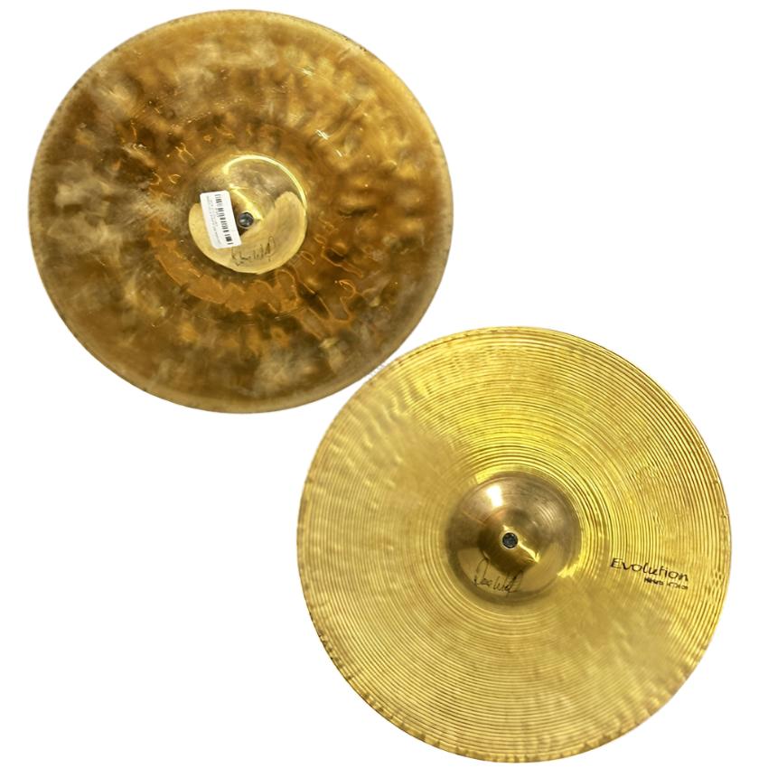 Used Sabian HHX Evolution Hi Hat Cymbals 14" - Excellent - Drum Center Of Portsmouth