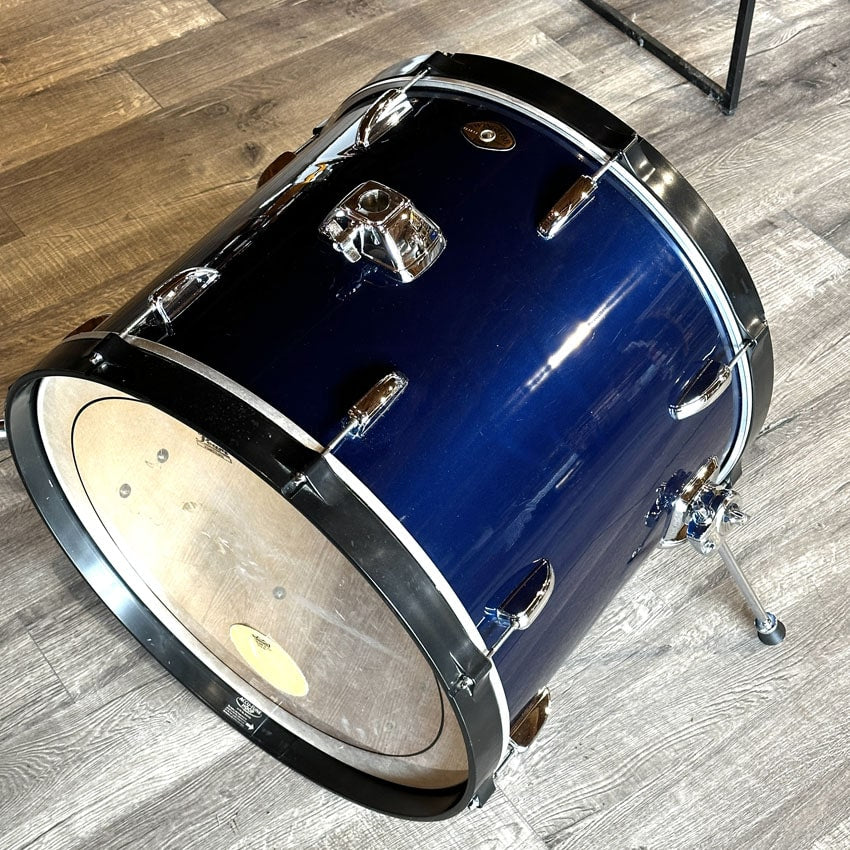 Used Tama Swingstar 4pc Drum Set Dark Blue - Fair - Drum Center Of Portsmouth