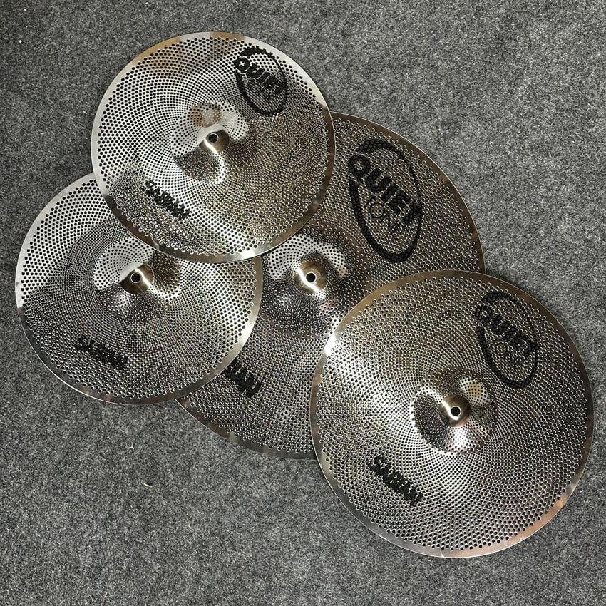 Used Sabian Quiet Tone Cymbal Set 14/16/20 - Very Good - Drum Center Of Portsmouth