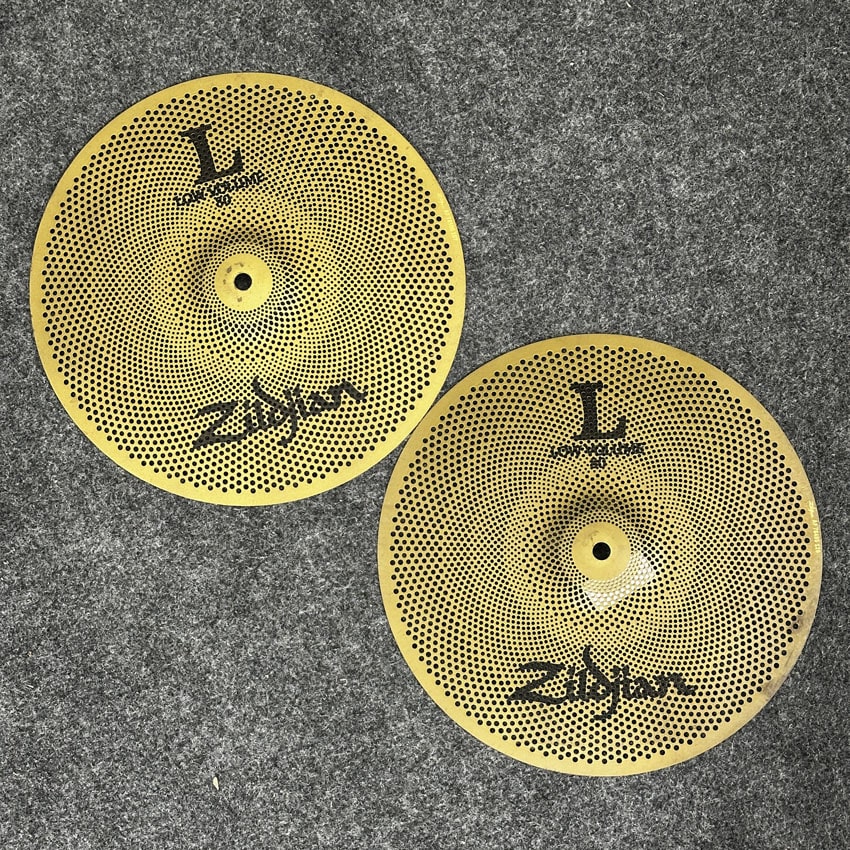 Used Zildjian L80 Low Volume Hi Hat Cymbals 13" - Good - Drum Center Of Portsmouth