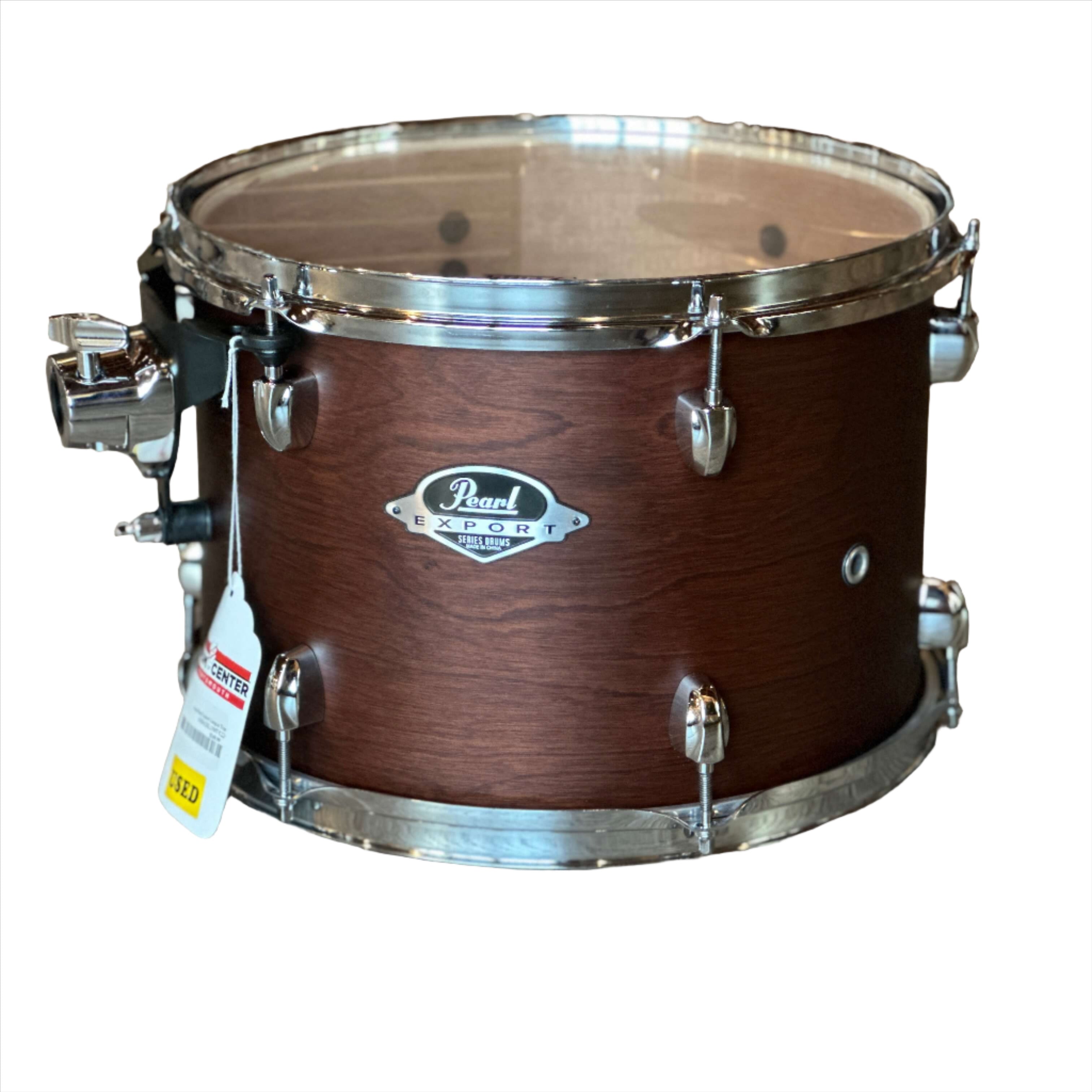 Used Pearl Export Lacquer Tom 13x9 Satin Brown