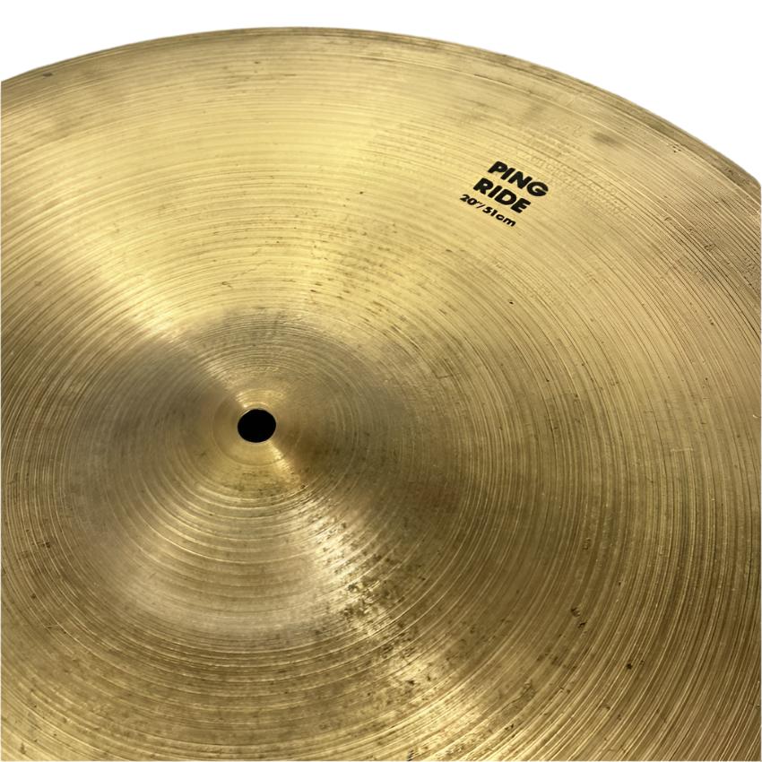 Used Zildjian A Ping Ride Cymbal 20" - Good - Drum Center Of Portsmouth