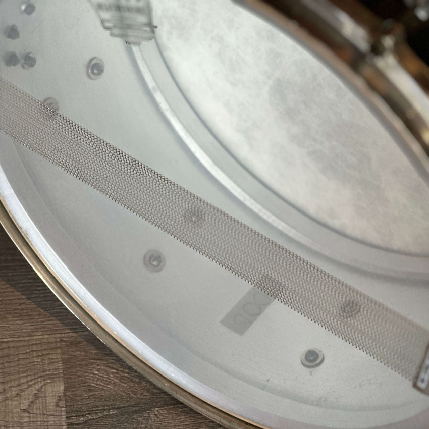 Used Vintage Ludwig & Ludwig Snare Drum 14x6.5 Black Lacquer - Very Good - Drum Center Of Portsmouth