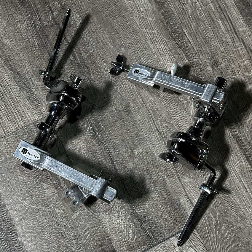 Used Mapex Saturn IV 5pc Drum Set Exotic Ash Burl - Good - Drum Center Of Portsmouth