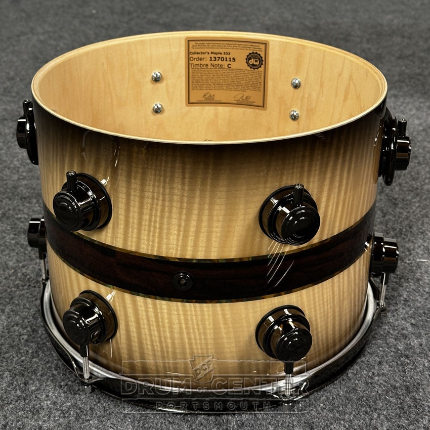 DW Collectors VLT 333 Maple 6pc Drum Set Sycamore Ziricote - Drum Center Of Portsmouth