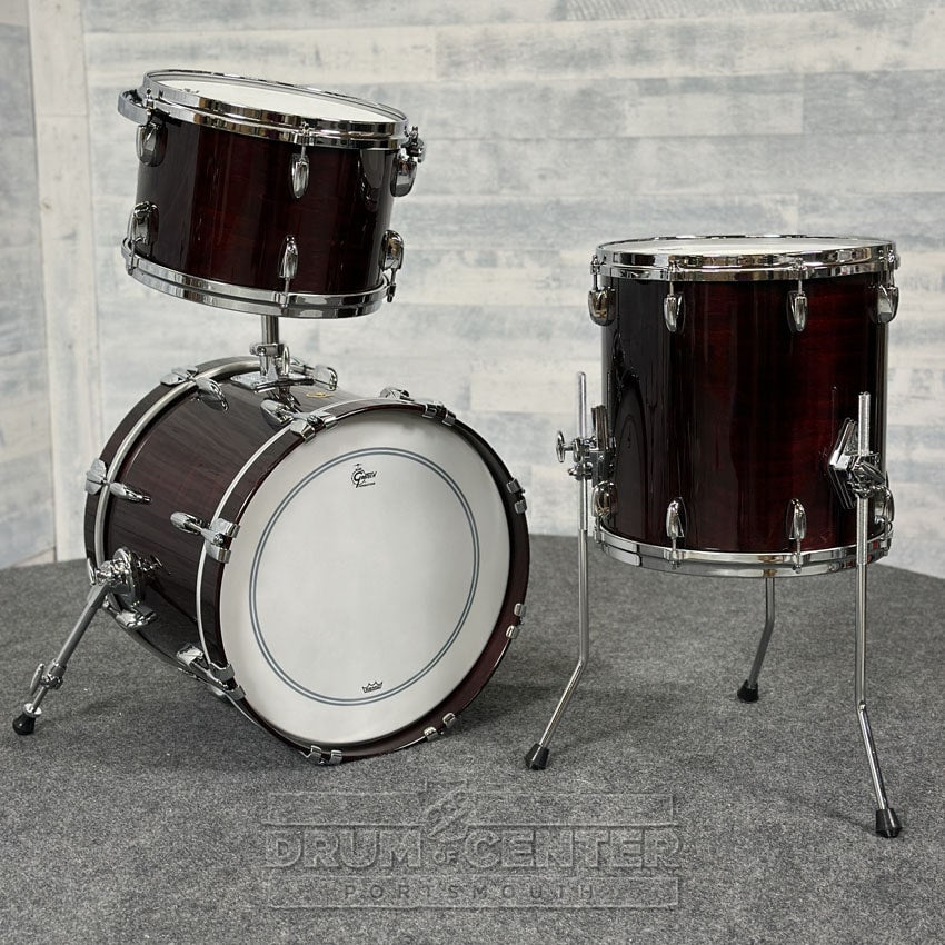 Gretsch USA Custom 3pc Jazz Drum Set Walnut Gloss