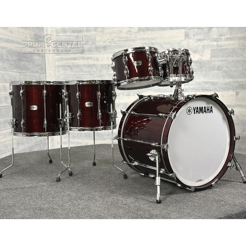 Yamaha Recording Custom 5pc Drum Set 22/10/12/14/16 Classic Walnut - Drum Center Of Portsmouth