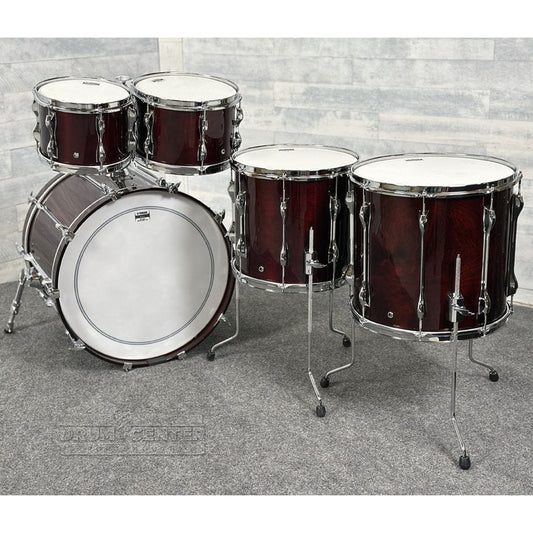 Yamaha Recording Custom 5pc Drum Set 22/10/12/14/16 Classic Walnut - Drum Center Of Portsmouth