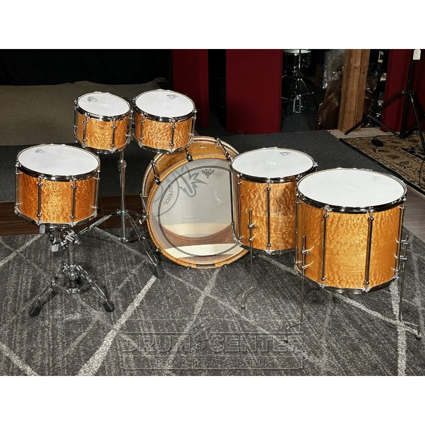 Joyful Noise American Custom 6pc Drum Set Quilted Maple - Drum Center Of Portsmouth