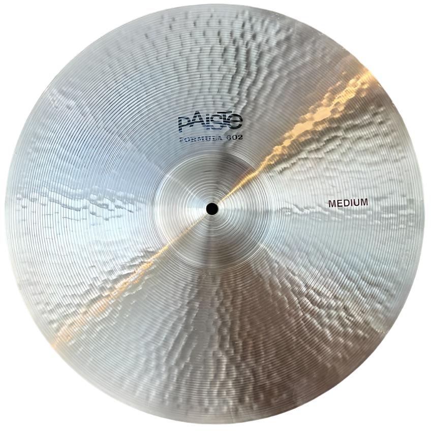 Used Paiste Formula 602 Medium Crash Cymbal 18" - Very Good - Drum Center Of Portsmouth
