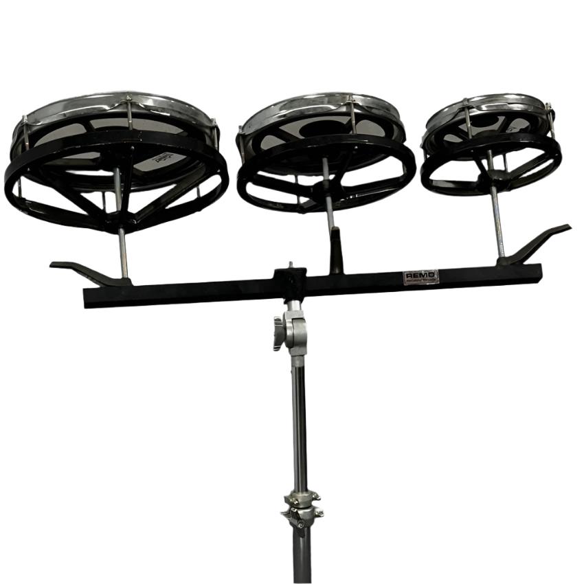 Used Remo Roto Tom Set 6/8/10 - Good - Drum Center Of Portsmouth