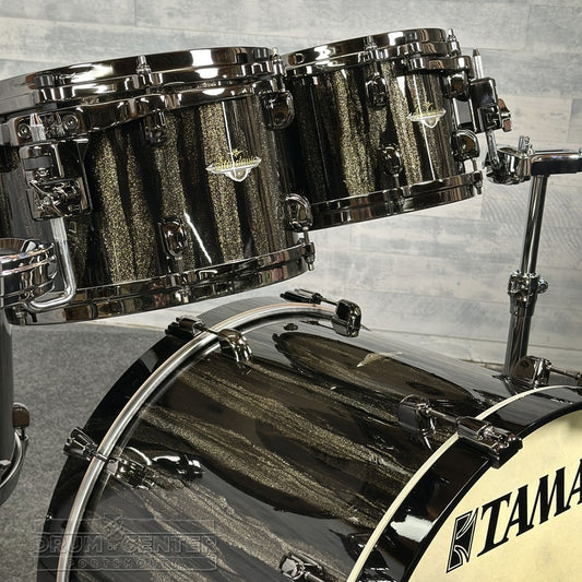 Tama Starclassic Maple 4pc Drum Set Black Clouds & Silver Linings w/Black Hw - Drum Center Of Portsmouth